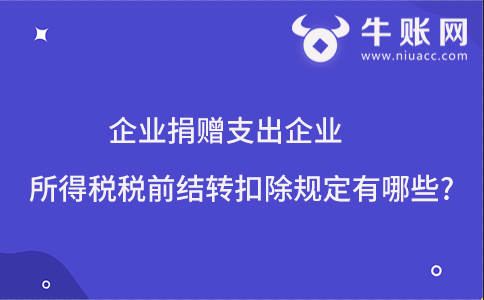 新型冠狀病毒感染的肺炎疫情企業(yè)捐贈支出企業(yè)所得稅稅前結(jié)轉(zhuǎn)扣除規(guī)定有哪些?