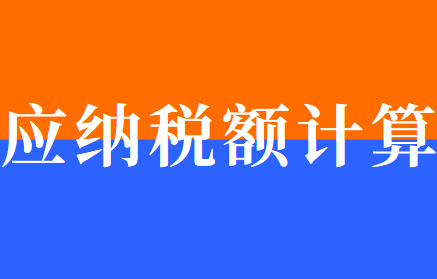 小規(guī)模納稅人應(yīng)納稅額的計算