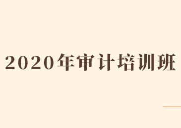 2020年從事證券服務(wù)業(yè)務(wù)會(huì)計(jì)師事務(wù)所審計(jì)培訓(xùn)班