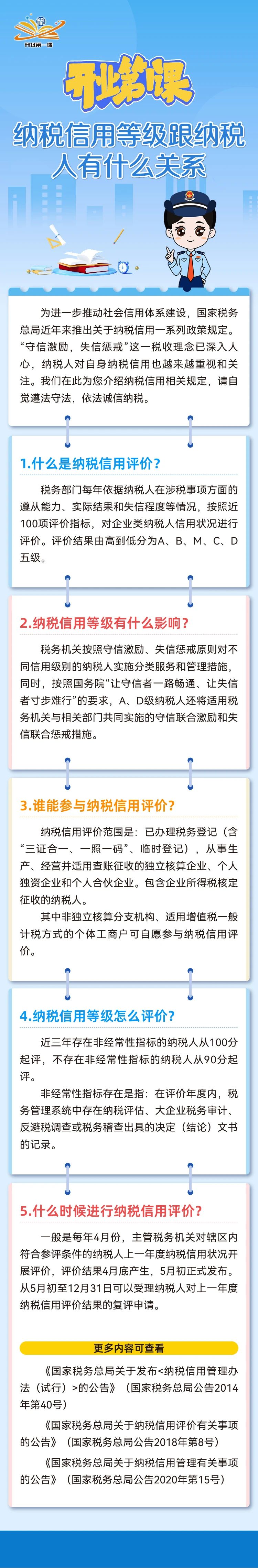 納稅信用等級跟納稅人有什么關(guān)系？