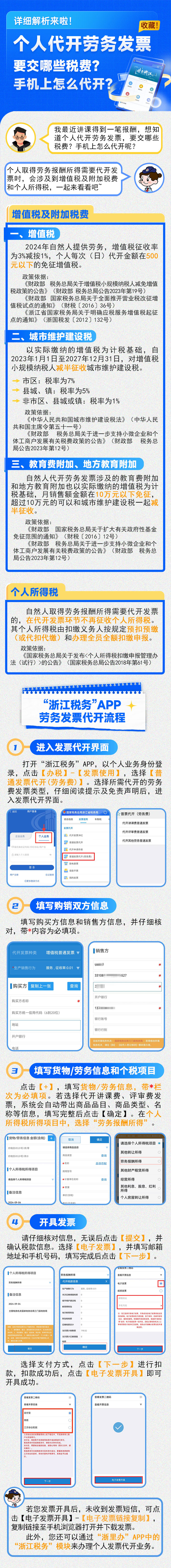 個人如何代開勞務(wù)發(fā)票？要交哪些稅費(fèi)？詳解來啦！