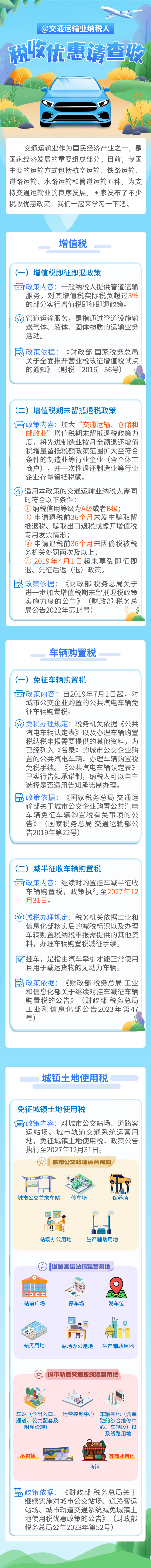 @交通運(yùn)輸業(yè)納稅人，您的稅收優(yōu)惠請查收！
