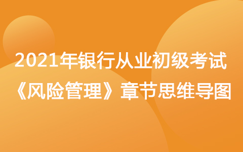 2021銀行從業(yè)初級《風(fēng)險管理》思維導(dǎo)圖-風(fēng)險管理基礎(chǔ)