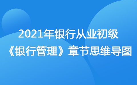 2021銀行從業(yè)初級(jí)《銀行管理》思維導(dǎo)圖-監(jiān)管體系