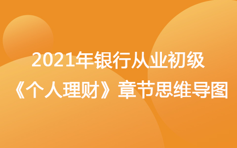 2021銀行從業(yè)初級(jí)《個(gè)人理財(cái)》思維導(dǎo)圖-理財(cái)規(guī)劃計(jì)算工具與方法