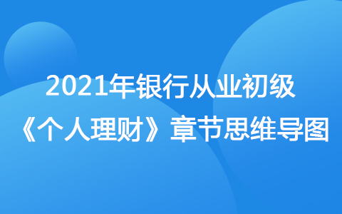 2021銀行從業(yè)初級(jí)《個(gè)人理財(cái)》思維導(dǎo)圖-理財(cái)產(chǎn)品概述