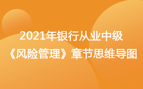 2021銀行從業(yè)中級《風險管理》思維導圖-信用風險管理