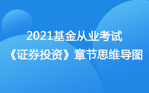 2021基金從業(yè)考試《證券投資》思維導(dǎo)圖-投資管理流程與投資者需求