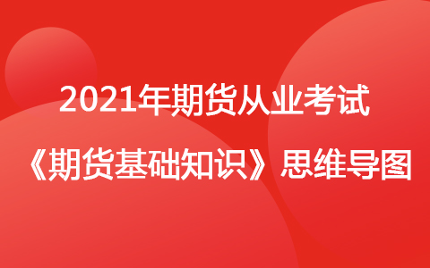 2021年期貨從業(yè)考試《期貨基礎(chǔ)知識(shí)》思維導(dǎo)圖